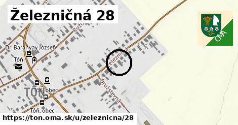 Železničná 28, Tôň