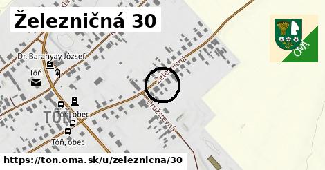 Železničná 30, Tôň