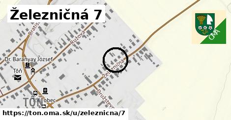 Železničná 7, Tôň