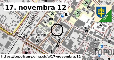 17. novembra 12, Topoľčany