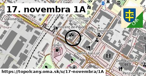 17. novembra 1A, Topoľčany