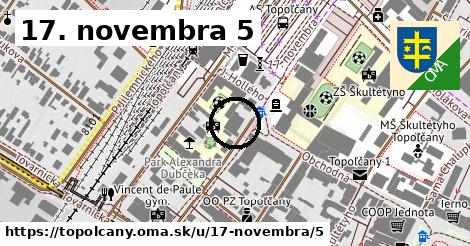 17. novembra 5, Topoľčany