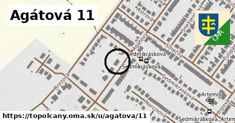 Agátová 11, Topoľčany