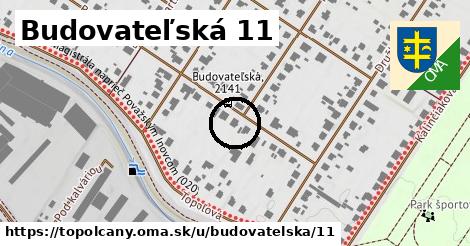 Budovateľská 11, Topoľčany