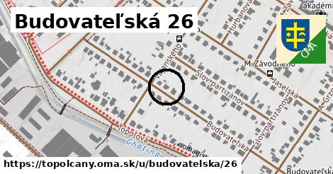 Budovateľská 26, Topoľčany