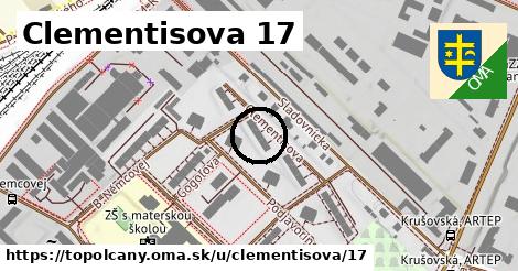 Clementisova 17, Topoľčany