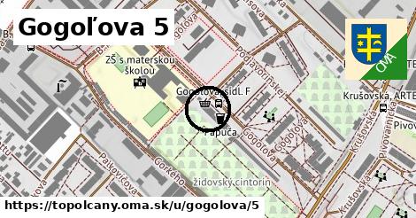 Gogoľova 5, Topoľčany