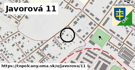 Javorová 11, Topoľčany