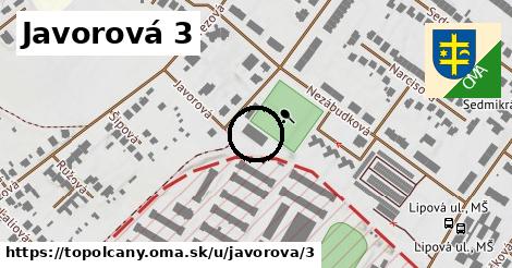 Javorová 3, Topoľčany