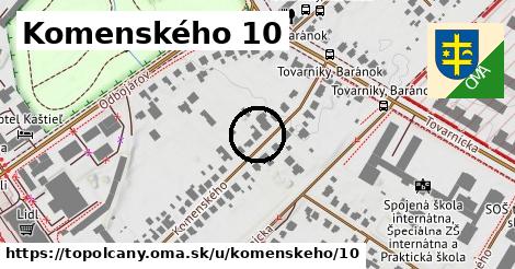 Komenského 10, Topoľčany