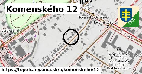 Komenského 12, Topoľčany