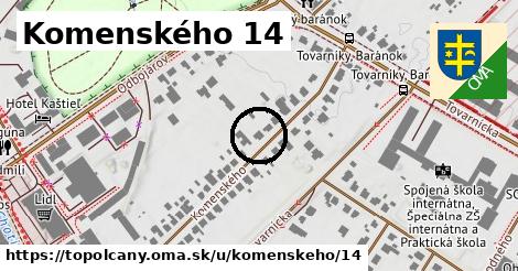 Komenského 14, Topoľčany