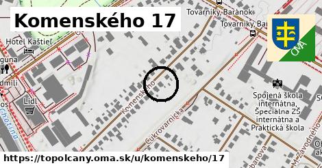 Komenského 17, Topoľčany
