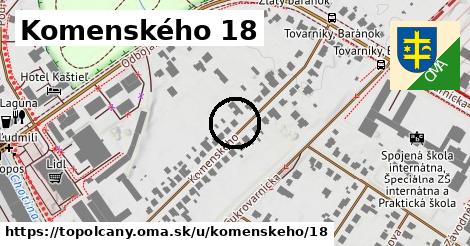 Komenského 18, Topoľčany
