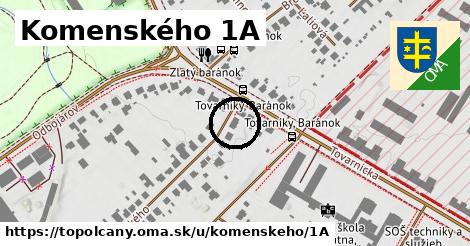 Komenského 1A, Topoľčany