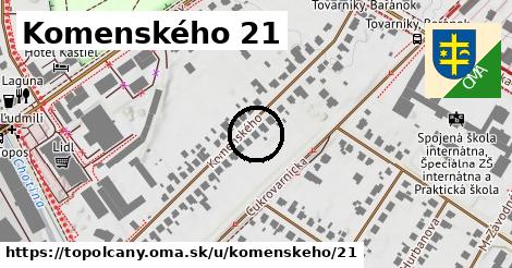 Komenského 21, Topoľčany