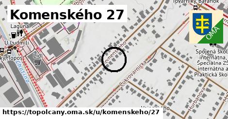 Komenského 27, Topoľčany