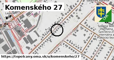 Komenského 27, Topoľčany