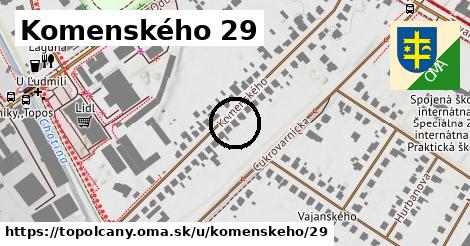 Komenského 29, Topoľčany