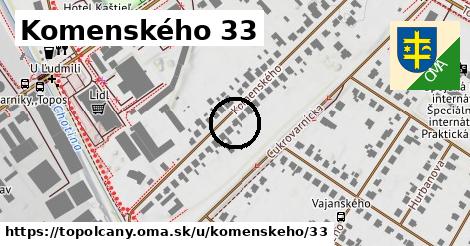 Komenského 33, Topoľčany