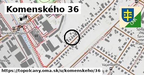 Komenského 36, Topoľčany