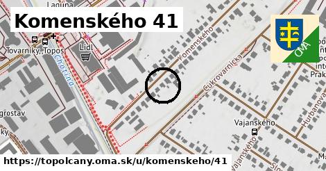 Komenského 41, Topoľčany