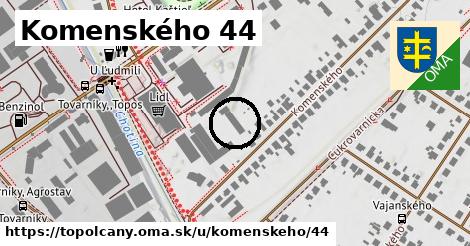 Komenského 44, Topoľčany