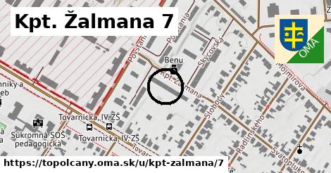 Kpt. Žalmana 7, Topoľčany