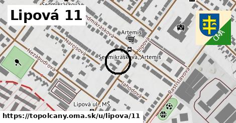 Lipová 11, Topoľčany