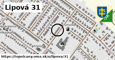 Lipová 31, Topoľčany