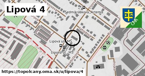 Lipová 4, Topoľčany