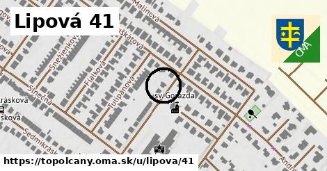 Lipová 41, Topoľčany