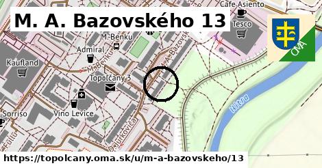 M. A. Bazovského 13, Topoľčany