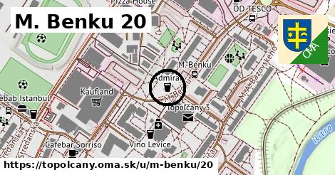 M. Benku 20, Topoľčany