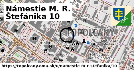 Námestie M. R. Štefánika 10, Topoľčany