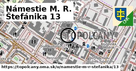 Námestie M. R. Štefánika 13, Topoľčany