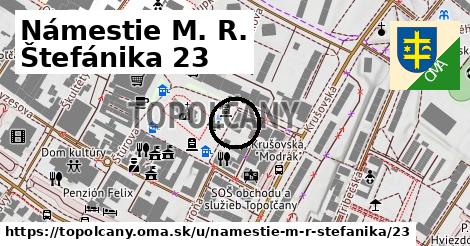 Námestie M. R. Štefánika 23, Topoľčany