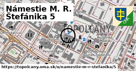 Námestie M. R. Štefánika 5, Topoľčany