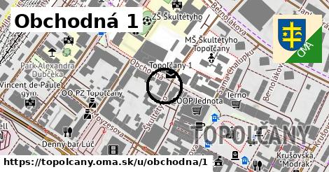 Obchodná 1, Topoľčany