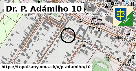 Dr. P. Adámiho 10, Topoľčany