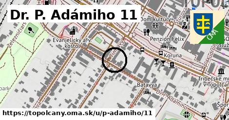 Dr. P. Adámiho 11, Topoľčany