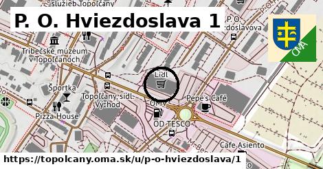 P. O. Hviezdoslava 1, Topoľčany