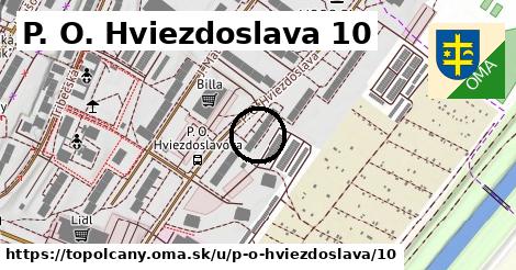 P. O. Hviezdoslava 10, Topoľčany