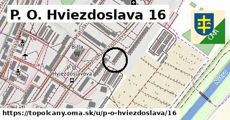 P. O. Hviezdoslava 16, Topoľčany