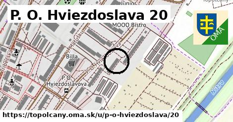 P. O. Hviezdoslava 20, Topoľčany