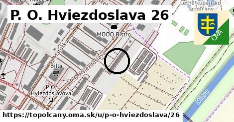 P. O. Hviezdoslava 26, Topoľčany