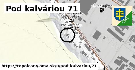 Pod kalváriou 71, Topoľčany