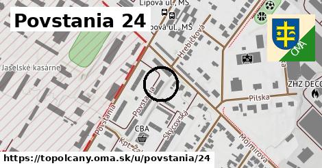 Povstania 24, Topoľčany