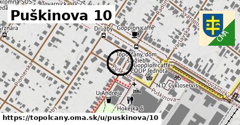 Puškinova 10, Topoľčany