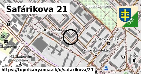 Šafárikova 21, Topoľčany
